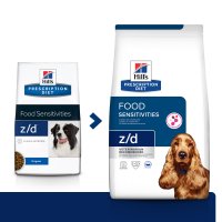 HILL'S Prescription Diet z/d Food Sensitivities pentru Câini, Hrană Uscată 3kg pentru Afecțiuni Dermatologice și Digestive - 8