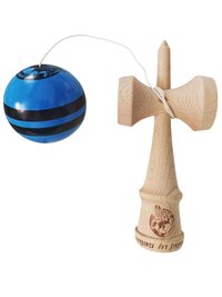 Kendama profesionala, Bila din lemn, Samurai + Sticker pentru telefon, 94KD - 1