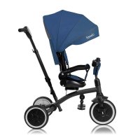 Tricicleta Multifunctionala Lionelo Tris Plus Albastru - Ultrapliabila si Reversibila - 21