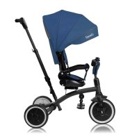 Tricicleta Multifunctionala Lionelo Tris Plus Albastru - Ultrapliabila si Reversibila - 24