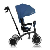 Tricicleta Multifunctionala Lionelo Tris Plus Albastru - Ultrapliabila si Reversibila - 26
