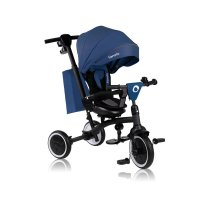 Tricicleta Multifunctionala Lionelo Tris Plus Albastru - Ultrapliabila si Reversibila - 32