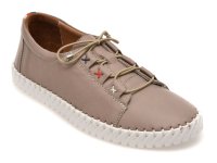 Pantofi GRYXX gri, model EV2950 din piele naturala pentru confort zilnic - 1