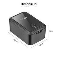 GPS Tracker Pentru Localizare Autoturism, Persoane Si Animale SpectrumPoint®, Nano Sim Card 2G, Inregistrare Vocala, Negru - 12