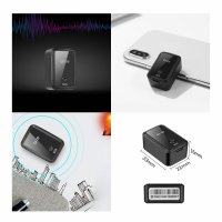 GPS Tracker Pentru Localizare Autoturism, Persoane Si Animale SpectrumPoint®, Nano Sim Card 2G, Inregistrare Vocala, Negru - 9
