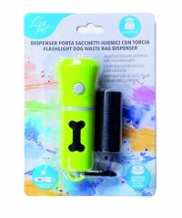 Leopet Dispenser Pungi Igienice cu Lanterna - 1