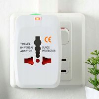 Adaptor incarcator universal de calatorie cu 2xUSB pentru EU, USA, UK, AUST, Alb - 6