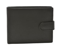 Portofel RENATO BALESTRA negru, CLASSIC, din piele naturala - 1