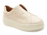Pantofi sport GEOX bej, D65WVE, din piele naturala - 1