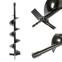 Burghiu pamant 150mm x 800mm, pentru motoburghiu, universal - 1