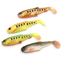 Shad Savage Gear Craft Cannibal, Dark Water Mix, 8.5cm, 7g, 4buc/plic - 2