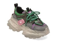 Pantofi sport multicolori GRYXX LY80018C din piele ecologica - 1