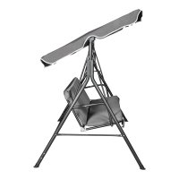 Balansoar de gradina, Globo, Antracit, 170x110x153 cm - 3