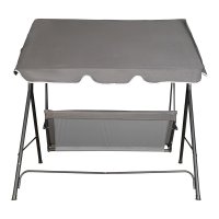Balansoar de gradina, Globo, Antracit, 170x110x153 cm - 4