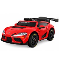 Masinuta electrica pentru copii, Toyota Supra GR, 12V 90W, telecomanda control parental, rosie - 1