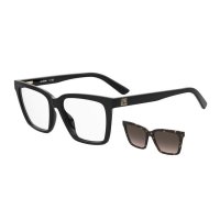 Ochelari de vedere pentru dama Love Moschino model MOL661/C 581 cu clip-on - 1