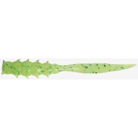 Naluca Jackall Good Meal Skinny, culoare Hot Lime Glow Chartreuse, 5cm, 8buc/plic - 1