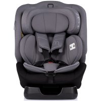 Scaun auto pentru copii Chipolino Mondial Charcoal 40-150 cm I-Size cu spatar reglabil - 1