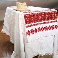 Napron decorativ Kotonia Home - Rustic, 100% bumbac, 45x160 cm, T01 - 2