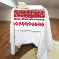 Napron decorativ Kotonia Home - Rustic, 100% bumbac, 45x160 cm, T01 - 1