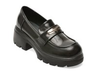 Mocasini negri din piele naturala GRYXX, model 1389 - 1