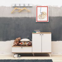 Cuier Hol Evva Oak-Alb - 1