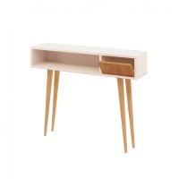 Consola Kiogi Oak-Alb - 3