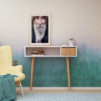 Consola Kiogi Oak-Alb - 1