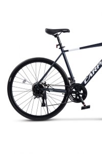 Bicicleta Carpat Adv C28300RG GriAlb, CursieraCyclocrossGravel, roti 28 inch, aluminiu 16 viteze, echipare A3-LTW00, frane disc - 3