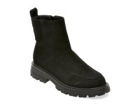 Ghete GRYXX 2823 negre din piele intoarsa pentru femei - 1