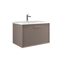Set mobilier baie Orka Clay 3 piese suspendat toprak 100 cm - 3