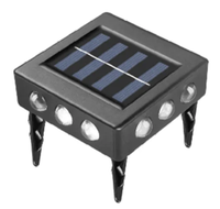 Set 2 lampi solare YD2309 de perete cu 12 LED - 1