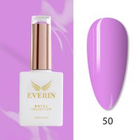 Oja Semipermanentă Everin Royal Collection 10 ml – 50 Royal Lilac Glow | Mov-Lila Intens - 1