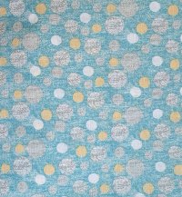 Cearceaf cu elastic 95x52 cm Bubble Blue - 3