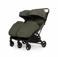 Carucior pentru gemeni Adamex Alto Verde cu sistem autofold si copertina XXL - 3