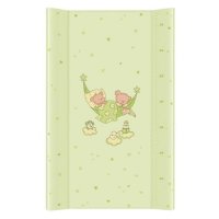 Saltea de infasat 80x50 cm cu intaritura - Ursuletii Somnorosi Verde - 1