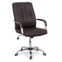 Scaun de birou OFF 325 maro - Elegant si ergonomic - 1