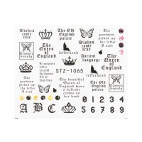 Tatuaj decor unghii STZ-1065 - 1