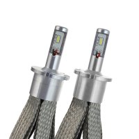 Set 2 LED-Uri Auto Techstar® 8C D4, 80w, 8000 Lumeni, 6500K, AUTO, 12-24 Volti, COB, Radiator Aluminiu Si Cupru - 3