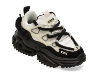 Pantofi sport GRYXX alb-negru 82695 din piele naturala pentru barbati - 1