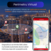 GPS Tracker 4G ML500G cu Microfon, Localizare Live, Magnet Puternic, Baterie 5000mAh, IP67, Alerta Viteza/Zona - 3