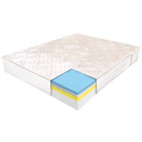 Saltea Ortopedica Hemp Rest 180x200 cm - Husa din Bumbac si Canepa - 1