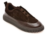 Pantofi GRYXX 681751 maro din piele intoarsa - 1