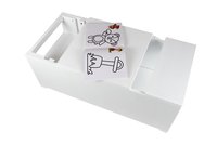 Turn de activitati multifunctional Learning Tower 2 in 1, alb - 2