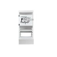 Turn de activitati multifunctional Learning Tower 2 in 1, alb - 4