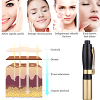 Dispozitiv Premium Reglabil, pentru Aplicarea Acidului Hialuronic fara Ac, Hyaluron Pen, Metalic, Marirea Buzelor - 3