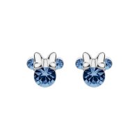 Cercei Disney Birthday Minnie Mouse luna Decembrie - Argint 925 si Cristal - 1