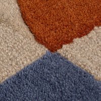 Covor Mia Scallop Frame Caramiziu, Natural 120x170 cm, Flair Rugs - 5