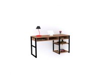 Birou Emro Walnut-Negru - 2