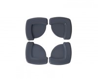 Set de 4 protectii pentru colturi BabyJem Antracit - 4